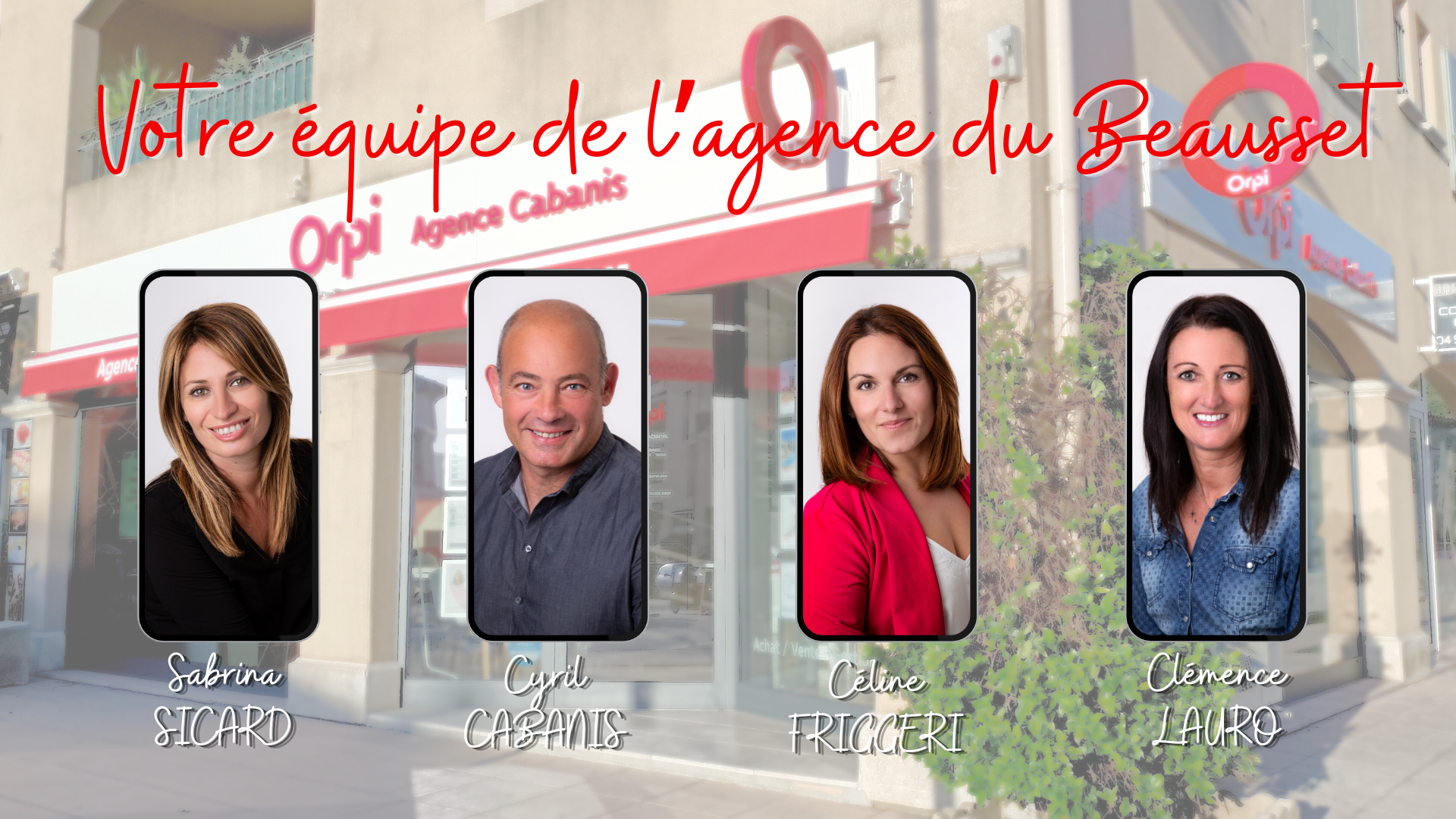 Vente immobilier le Beausset Var Equipe