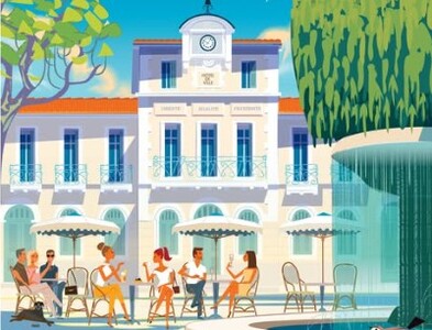 Art de vivre au Beausset : La commune sublim�e par l'artiste Monsieur Z