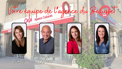 Confier la vente de votre bien immobilier au Beausset � l�agence ORPI Cabanis